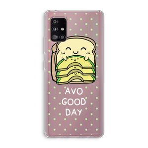 Avo Good Day: Samsung Galaxy A51 5G Transparant Hoesje