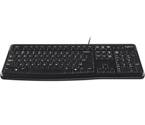 Logitech K120 toetsenbord USB QWERTY Brits Engels Zwart