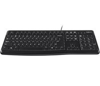 Logitech K120 toetsenbord USB QWERTY Brits Engels Zwart - thumbnail