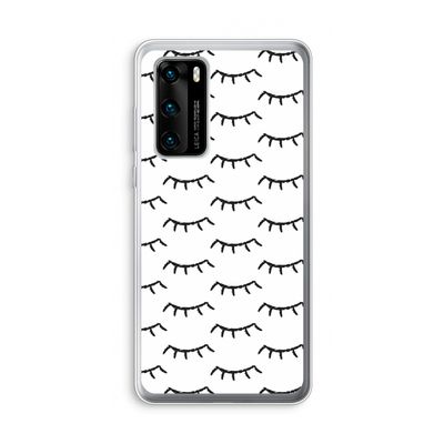 Wimpers: Huawei P40 Transparant Hoesje