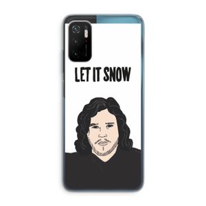 Let It Snow: Xiaomi Poco M3 Pro 5G Transparant Hoesje