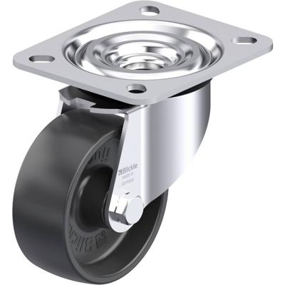 Blickle L-PP 80G Plaatstalen zwenkwiel Wieldiameter: 80 mm Draagvermogen (max.): 120 kg 1 stuk(s)
