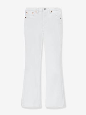 Flare LEVI'S® jeans met hoge taille ecru