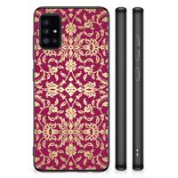 Hoesje TPU Samsung Galaxy A51 Barok Pink Hoesje TPU Samsung Galaxy A51 Barok Pink