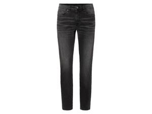 LIVERGY Heren jeans Slim Fit (52 (36/32), Zwart)