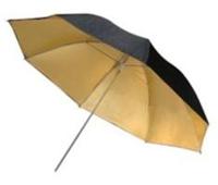 Bresser SM-01 paraplu goud/ zwart 101cm - thumbnail