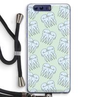 Octopussen: Honor 9 Transparant Hoesje met koord