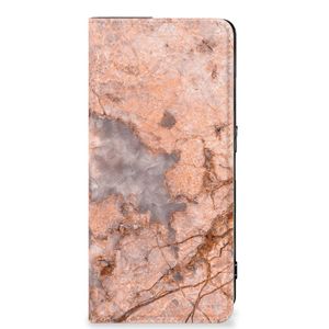 OPPO Reno8 Pro Standcase Marmer Oranje