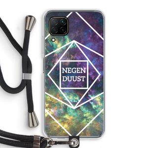 Negenduust ruimte: Huawei P40 Lite Transparant Hoesje met koord