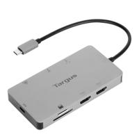Targus DOCK423EU notebook dock & poortreplicator Bedraad USB 3.2 Gen 1 (3.1 Gen 1) Type-C Zilver - thumbnail