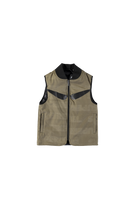 SUPERREBEL Jongens bodywarmer softshell Reef - Army groen