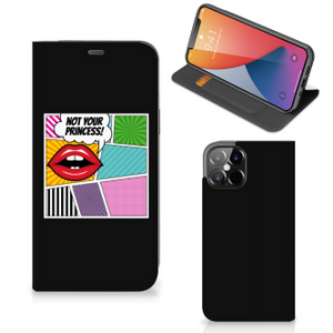 iPhone 12 Pro Max Hippe Standcase Popart Princess