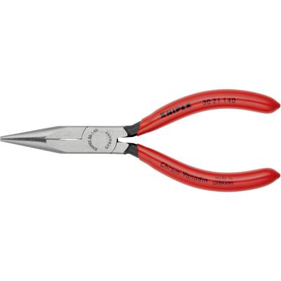 Knipex 30 21 140 Platte rondbektang Elektronica en fijnmechanica Recht Chroom-vanadium elektrostaal 140 mm