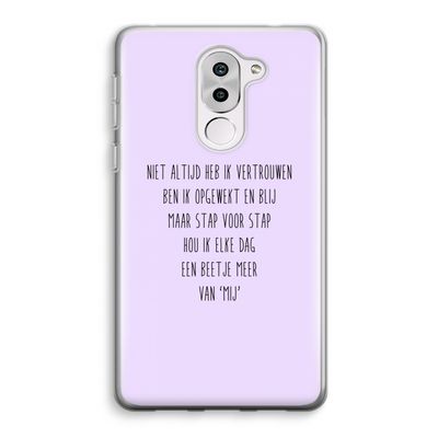 Zelfvertrouwen: Honor 6X Transparant Hoesje