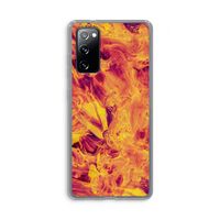 Eternal Fire: Samsung Galaxy S20 FE / S20 FE 5G Transparant Hoesje