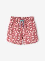 Zwemshort terracotta