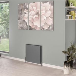 Eastbrook Type 22 paneel radiator 60x60cm 1147W antraciet