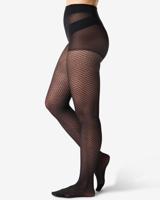 HEMA Fashion Netpanty Dessin Zwart (zwart)