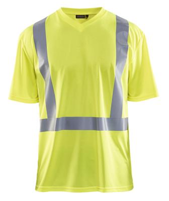 Blåkläder UV-T-Shirt High-Vis 33821011 | High-Vis Geel | Maat 3XL - 7330509379738