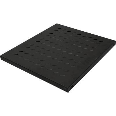 Intellinet 712538 19 inch Apparaatbodem voor patchkast 1 HE Vast inbouw Geschikt voor kastdiepte: vanaf 800 mm Zwart