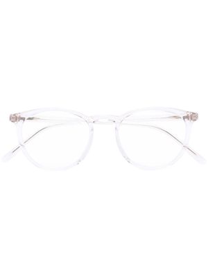 Mykita lunettes de vue à monture ronde - Blanc