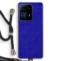 Majorelle Blue: Xiaomi Mi Mix 4 Transparant Hoesje met koord