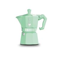 Percolator Bialetti MOKA EXCLUSIVE GREEN 3T Groen Aluminium 3 Koppar