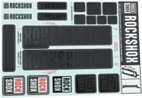 ROCKSHOX decor set decal set stealth