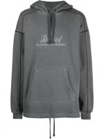 Diesel hoodie à imprimé graphique - Gris - thumbnail