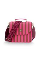 Pip Studio Frances Schoudertas Small Streep Roze Pip Studio Frances Schoudertas Small Streep Roze