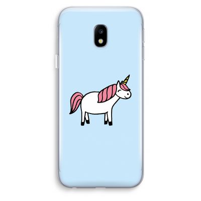Eenhoorn: Samsung Galaxy J3 (2017) Transparant Hoesje