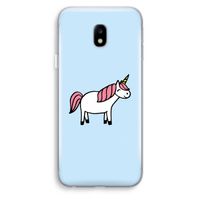 Eenhoorn: Samsung Galaxy J3 (2017) Transparant Hoesje