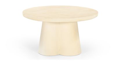 Brix Ronde Salontafel 'Sandy' Beton, 80cm