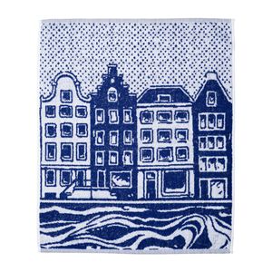 HEINEN - Delfts Blauw - Keukendoek Huisjes