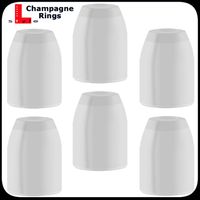 L Style Champagne Rings - Clear