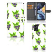 Motorola Moto G22 | Book Cover | Druiven