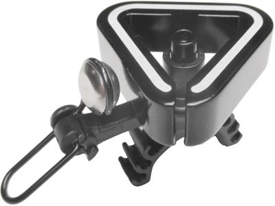 MOUNTY mini fietsbel "trilly" mini bell trilly black