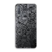 Vexx Black City : Samsung Galaxy A7 (2018) Transparant Hoesje