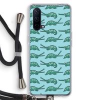 Kroko: OnePlus Nord CE 5G Transparant Hoesje met koord Kroko: OnePlus Nord CE 5G Transparant Hoesje met koord