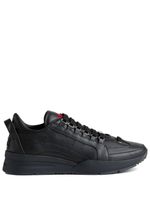 DSQUARED2 baskets en cuir - Noir - thumbnail