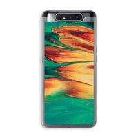 Green Inferno: Samsung Galaxy A80 Transparant Hoesje