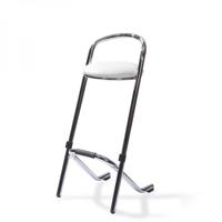 Barkruk stapelbaar chroom wit (set van 10 stuks) Barkruk stapelbaar chroom wit (set van 10 stuks)