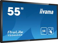 iiyama T5562AS-B1 beeldkrant Interactief flatscreen 138,7 cm (54.6") VA 500 cd/m² 4K Ultra HD Zwart Touchscreen Type processor Android 8.0 24/7 - thumbnail