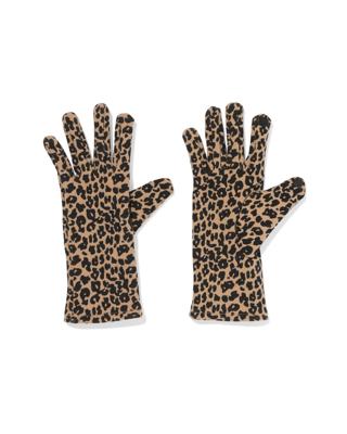 HEMA Dameshandschoenen met touchscreen tip luipaard multi1 (multi1)