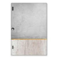 Lenovo Tab 10 | Tab 2 A10-30 Silicone Tablet Hoes Wood Concrete