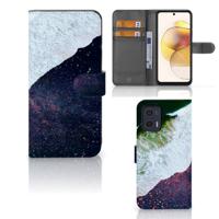 Motorola Moto G73 | Book Case | Sea in Space