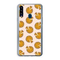 You Had Me At Pizza: Samsung Galaxy A20s Transparant Hoesje