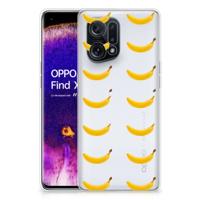 OPPO Find X5 | Siliconen Case | Banana