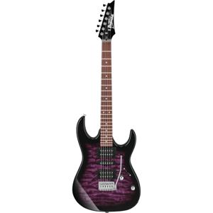 Ibanez GRX70QA Gio Transparent Violet Sunburst elektrische gitaar