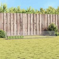 Konijnenkooi Zilver 650 x 55 x 55 cm Gegalvaniseerd staal